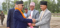 हुम्ला हिँडेका प्रधानमन्त्री खराब मौसमका कारण सुर्खेतमै रोकिए