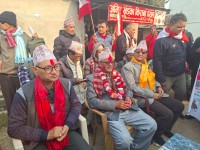 काँग्रेस नेता माधवराम फिल्डमा उत्रिए, गौडेलको पक्षमा तात्यो माहोल