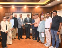 बाढी पीडितका लागि कांग्रेसले सरकारलाई दियो एक करोड