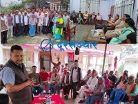 जनताको घर दैलोमा पुगेर धन्यवाद दिदै उम्मेदवार कोइराला