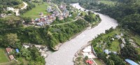 मर्स्याङ्दी नदीमा बढ्यो पानीको सतह, सतर्कता अपनाउन आग्रह