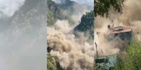 तिब्बतबाट आएको बाढीले रसुवामा ठूलो क्षति