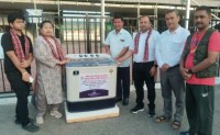 पौडी पोखरीका लागि कपडा धुने वासिङ मेसिन सहयोग