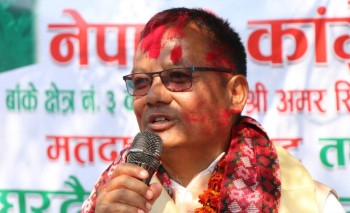 अमर सिंह पुनको अपील, 'सुशासनको मुद्दालाई आत्मसाथ गरेर बाँके-३ लाई समुन्नत बनाउँछु'