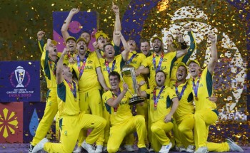 विश्वकप क्रिकेटमा अस्ट्रेलिया कीर्तिमानी विश्व च्याम्पियन
