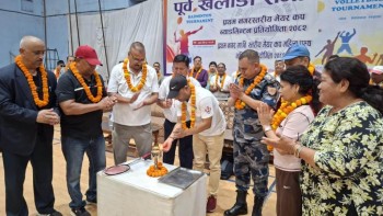 ‘प्रथम नगर स्तरीय मेयर कप ब्याडमिन्टन प्रतियोगिता’ सुरु 