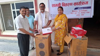 बैजनाथको शिक्षामा लगानी, बिद्यालयलाई प्रविधी हस्तान्तरण