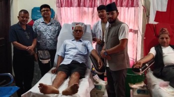 अछामी सेवा समाजको स्थापना दिवसमा ६१ पिन्ट रगत संकलन