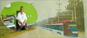 तिलोत्तमा रेल : योगीकुटी–रोहिणी ड्यामसम्म ट्राम रेल सञ्चालन भए बार्षिक एक करोड आम्दानी हुने