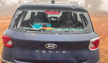 गोरखामा रास्वपा नेता परियार चढेको गाडी तोडफोड