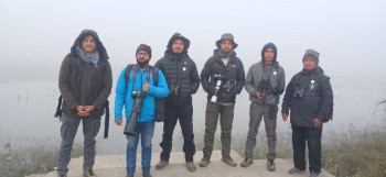 बाँकेका ताल तलैयामा रहेका जलपन्छी गणना गरियो 