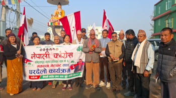 रुखमै भोट हाल्ने सुनिश्चितताले बुद्धचोकबासी उत्साहित, गौडेललाई मतदाताको समर्थन