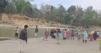 राप्ती नदीमा डुबेर बालकको मृत्यु 