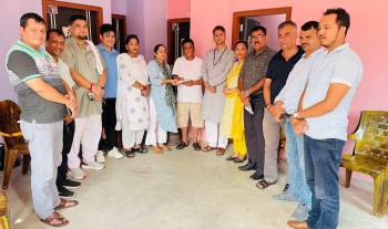 तीजको खर्च कटाएर बिरामी ब्यवसायीलाई सहयोग