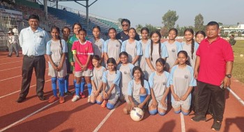 यु–१४ फुटबल : होलिल्यण्डको गर्ल्स टिम फाइनल प्रवेश 