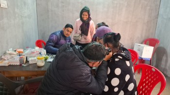 खजुराको निःशुल्क आँखा र कान शिविरमा ४ सय ८९ जनाले लिए सेवा