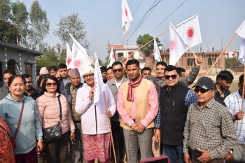 राईको घरदैलो तीब्र : सडक, ढल र रोजगारीलाई प्राथमिकता दिने प्रतिबद्धता