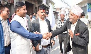 आफ्ना एजेण्डा लिएर उम्मेदवार  राई मतदाता माझ