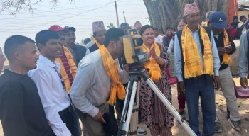 भूमिहीनहरुलाई जग्गाधनी पूर्जा वितरणका लागि जग्गा नापजाँचको काम अन्तिम चरणमा