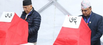 एमालेको मतदान प्रक्रियामा ढिलाई, प्रतिनिधि आक्रोशित