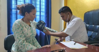 प्रेस युनियन स्थापना दिवसमा ५५ जनाको स्वास्थ्य जाँच