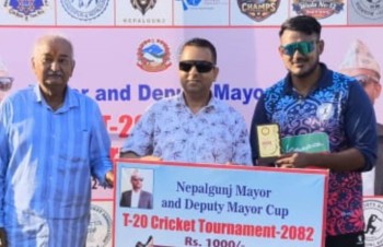 मेयर कपको फाइनलमा नेपालगञ्ज च्याम्प्स र ज्योति स्पोर्ट्स एकेडेमी आमने-सामने