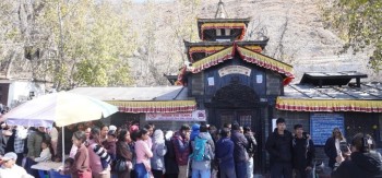 मुक्तिनाथ मन्दिरमा बढे दर्शनार्थी