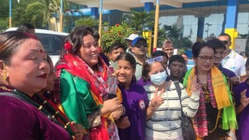 रियालिटी शो 'एक्टिङ स्टार सिजन-१' विजेता नविनालाई स्वागत 