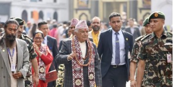 देश र जनताको कल्याणको कामनासहित पशुपतिमा राष्ट्रपतिबाट पूजा-आराधना