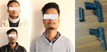 पेस्तोल लुटेर लुटपाटको आतंक मच्चाउँदै हिँडेका तीन पक्राउ