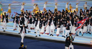 १९ औँ एसियाली खेलकुद प्रतियोगिताको भव्य उद्घाटन