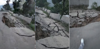 मुग्लिन-काठमाडौं खण्डमा यातायात अवरुद्ध