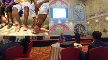 बाँकेमा १६ औं पटक थालियो हात्तीपाइले रोग विरुद्धको औषधी सेवन कार्यक्रम  