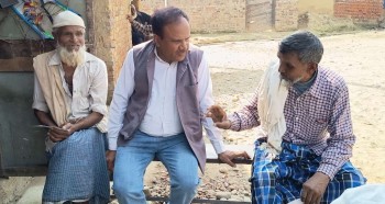 दिनहुँ जनताकै घरदैलोमा ब्यस्त छन् कमरुद्दिन 