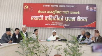 वरिष्ठ नेता विद्या भण्डारी एमाले स्थायी कमिटी बैठकमा सहभागी