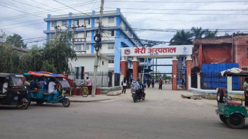 बीमाको भुक्तानी नपाउँदा भेरी अस्पताल चलाउनै समस्या 