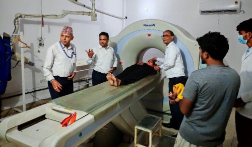 भेरी अस्पतालले पुनः सुरु गर्यो ‘सिटी स्क्यान’ सेवा