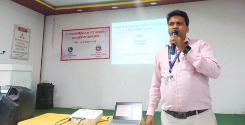सञ्चारकर्मीसँग कर सम्बन्धी अन्तरक्रिया कार्यक्रम