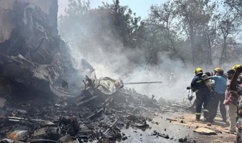 भारतको झारखण्डमा विमान दुर्घटना, सातै जनाको मृत्यु