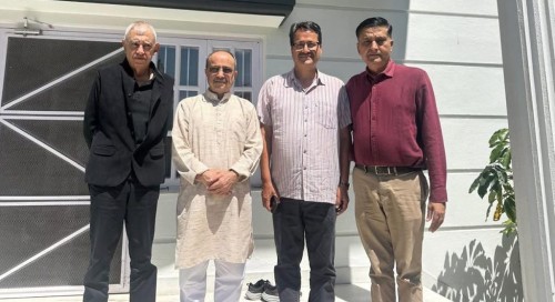 पूर्णबहादुर खड्का र शशांकबीच भेटवार्ता