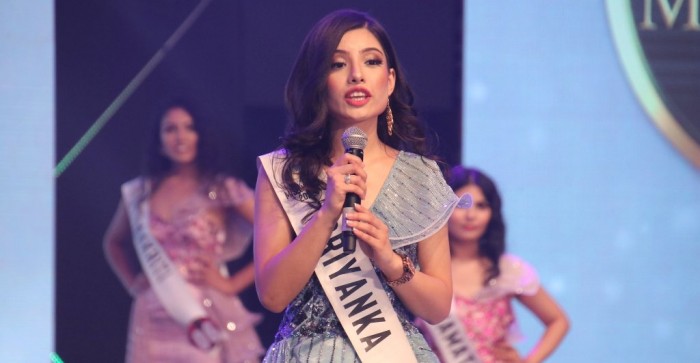 प्रियंका रानी जोशीलाई मिस नेपाल २०२२ को उपाधि
