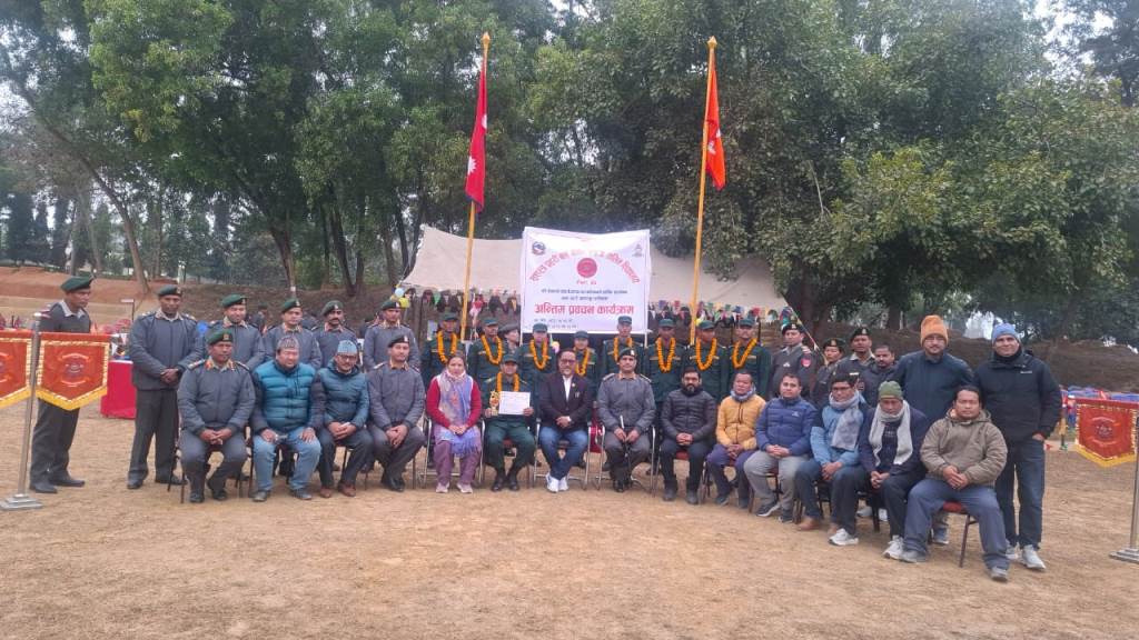 बैजनाथ गाउँपालिकाले कार्यक्षेत्रमा खटायो आफ्नै प्रहरी 