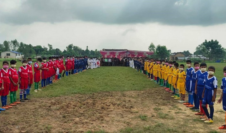 कञ्चनपुरमा फुटबल प्रशिक्षण अभियान सुरु 