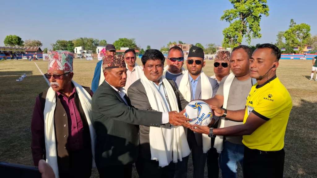 'प्रथम खजुरा गोल्डकप' सुरु, गोर्खा ब्वाइजको विजयी सुरुवात