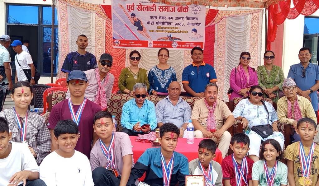 प्रथम मेयर कप अन्तर विद्यालय पौडी प्रतियोगिता  सम्पन्न