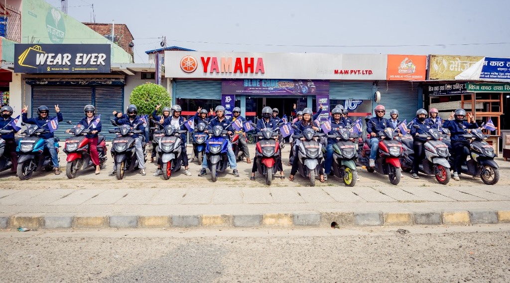 यामाहा माइलेज च्यालेन्ज : ८२.०६ किमि प्रतिलिटर ल्याउँदै बिनिसा फस्ट