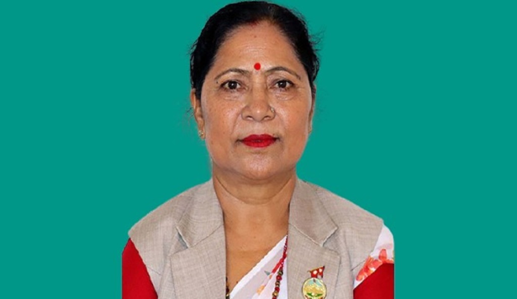 एमाले लुम्बिनी सांसद रेखा शर्मा पक्राउ